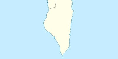 地図バーレーンの地図のベクトル