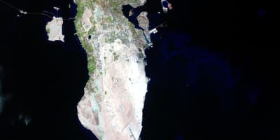 地図バーレーンの衛星