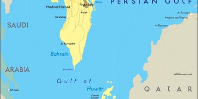 地図バーレーンのオフライン