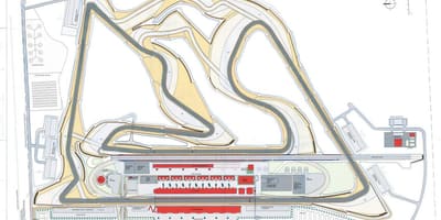 バーレーン回路地図