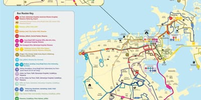 地図バーレーンバス