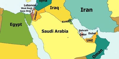 バーレーンの地図の位置